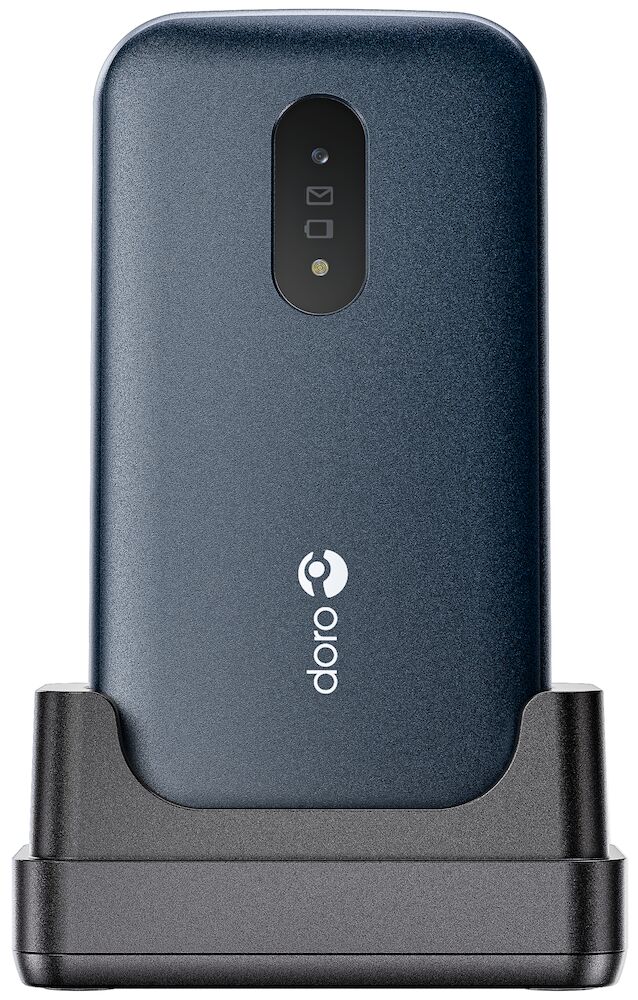 Doro 2820 4G Mobile Phone Blue/White with Charging Cradle & Charger Senior Citizen Big button