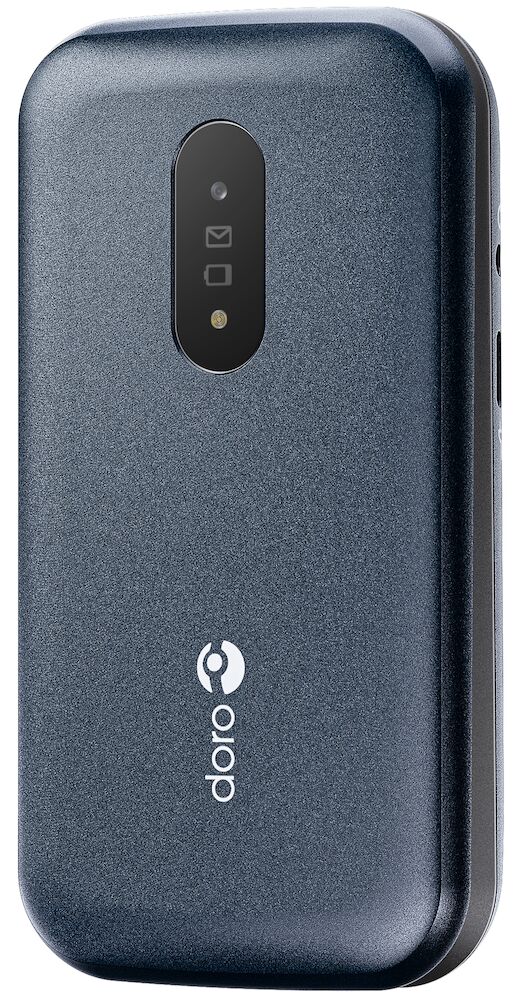 Doro 2820 4G Mobile Phone Blue/White with Charging Cradle & Charger Senior Citizen Big button