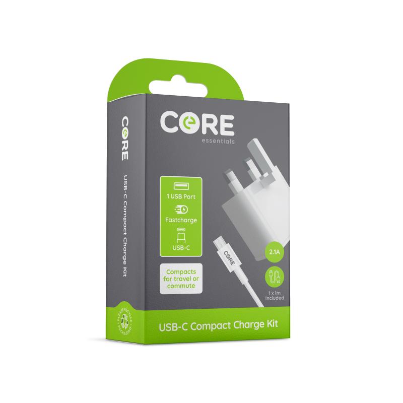 Core USB Charge Kit 2.1A with cable / without cable