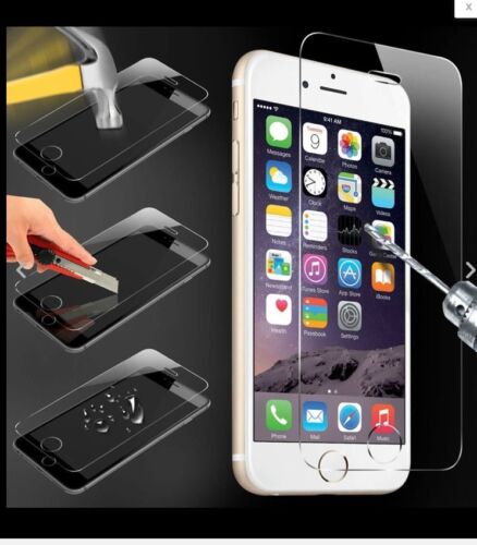 The Fone Village Tempered Glass Screen Protector for Apple iPhone (Buy 1 Get 1 Free)