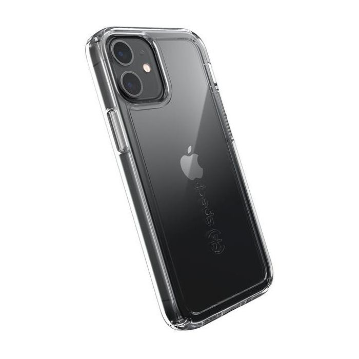 Speck Gemshell Clear Case and Screen Protector Bundle for iPhone 12 Mini