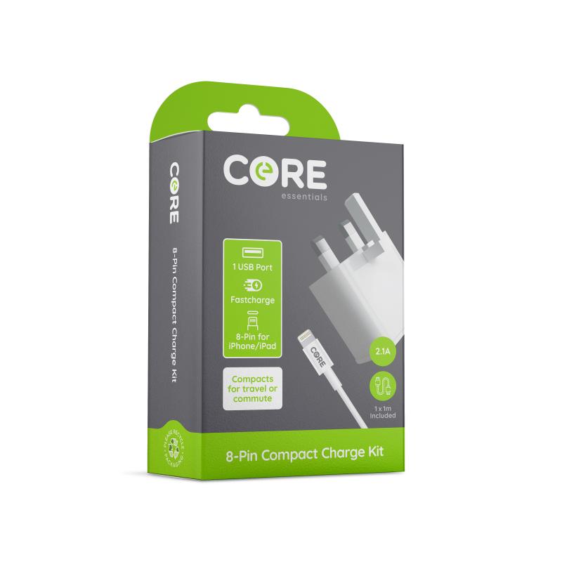 Core USB Charge Kit 2.1A with cable / without cable