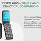 Doro 2800 4G Easy Mobile Phone with large Display Big Button