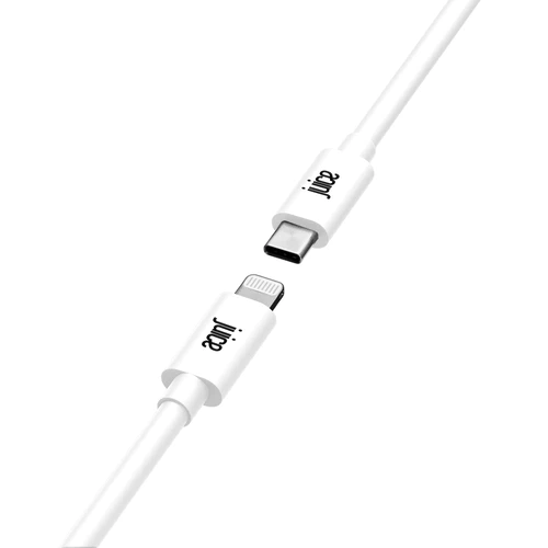 Juice USB-C USB C to Lightning 1m Charge & Sync Cable White (Apple MFI Approved)