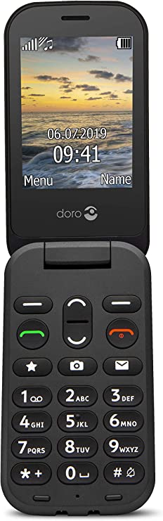 Doro 6040 Mobile Phone Black with Charging Cradle **BLACK FRIDAY SPECIAL**