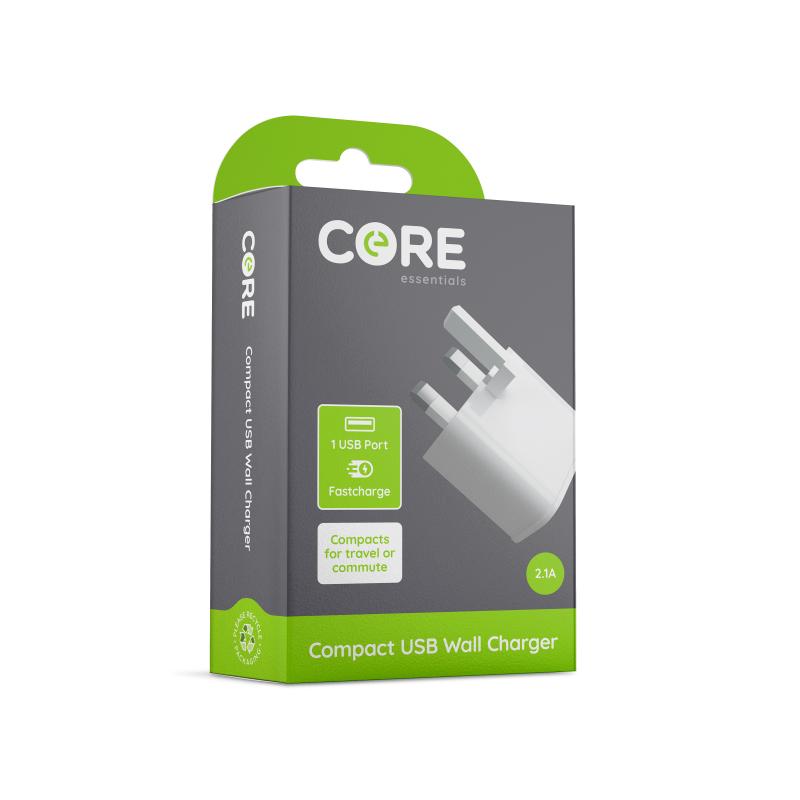 Core USB Charge Kit 2.1A with cable / without cable